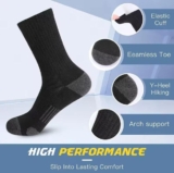 סט של 5 זוגות גרביים ארוכים במידות 39-45